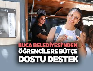 Buca Belediyesi’nden öğrencilere bütçe dostu destek