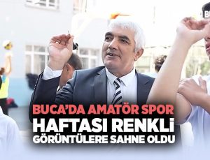 Buca ’da Amatör Spor Haftası Renkli Görüntülere Sahne Oldu.