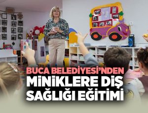 Buca Belediyesi ’nden Miniklere Diş Sağlığı Eğitimi