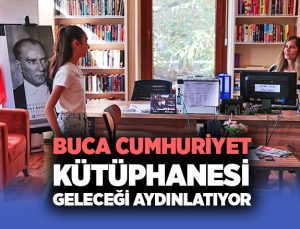 Buca Cumhuriyet Kütüphanesi Geleceği Aydınlatıyor