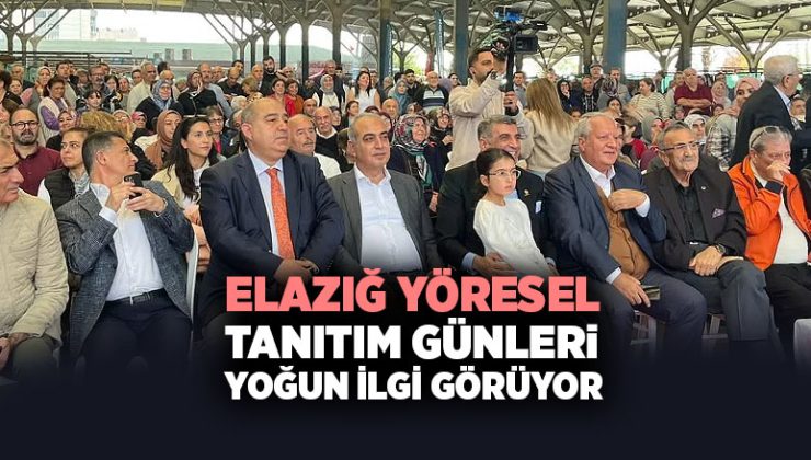 Elazığ Yöresel Tanıtım Günleri Buca’da Yoğun İlgi Görüyor