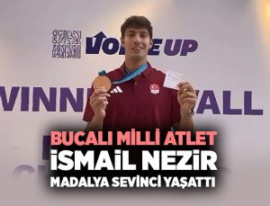 Bucalı Atlet İsmail Nezir ’den İslami Dayanışma Oyunları’nda Bronz Madalya Gururu