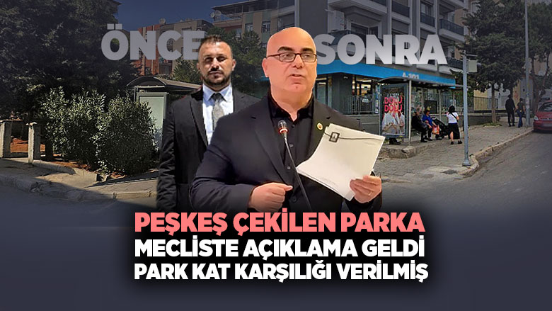 Buca Belediyesi Park Peşkeş Çekilmiş