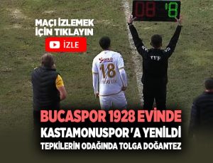 Bucaspor 1928 Evinde Kastamonuspor ‘a 1-0 Yenildi: Tepkilerin Odağında Tolga Doğantez