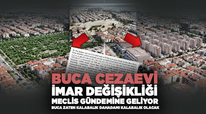 Buca Cezaevi Alanı İmar Değişikliği