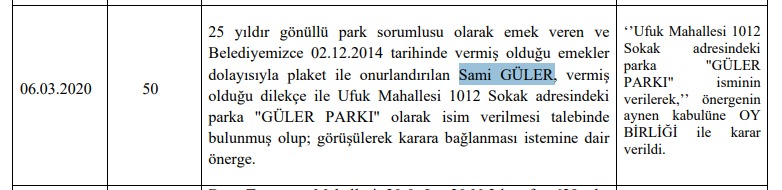 Buca Sami Güler Parkı
