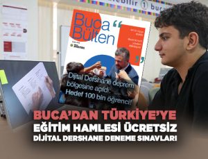 Buca ’dan Türkiye’ye Eğitim Hamlesi: Ücretsiz Dijital Dershane Deneme Sınavları