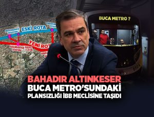 Bahadır Altınkeser  Buca Metro’sundaki durak Plansızlığını İBB Meclisine Taşıdı