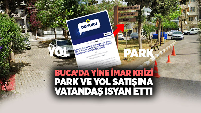 Buca Ufuk Mahallesi Park ve Yol Satışı