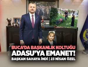 Buca’da Başkanlık Koltuğu Adasu’ya Emanet Edildi