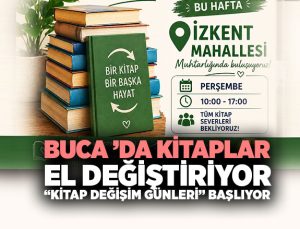 Buca ’da Kitaplar El Değiştiriyor: “Kitap Değişim Günleri” Başlıyor