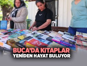 Buca ’da Kitaplar Yeniden Hayat Buluyor