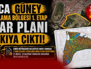 Buca Güney Planlama Bölgesi 1. Etap İmar Planı Askıya Çıktı
