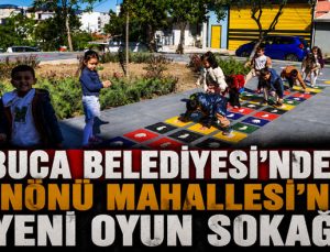 Buca Belediyesi’nden İnönü Mahallesi’ne Yeni Oyun Sokağı