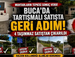 Buca ’da Tartışmalı Satış Listesinde Geri Adım: 4 Taşınmaz Satıştan Çıkarıldı