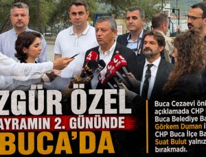 Özgür Özel Bayramın İkinci Gününde Buca’da