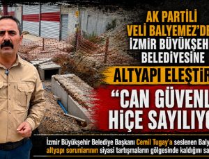 AK Partili Veli Balyemez ’den  İBB ‘ye Altyapı Eleştirisi: “Can Güvenliği Hiçe Sayılıyor”