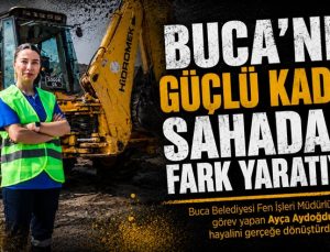 Buca ’nın Güçlü Kadını Sahada Fark Yaratıyor