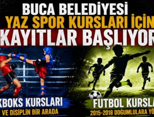Buca Belediyesi Yaz Spor Kursları İçin Kayıtlar Başlıyor