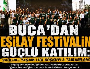 Buca’dan Yeşilay İzmir Festivaline Güçlü Katılım: Sağlıklı Yaşam Ligi Coşkuyla Tamamlandı