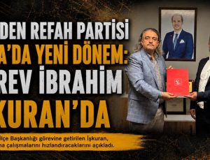 Yeniden Refah Partisi Buca’da Yeni Dönem: Görev İbrahim İşkuran’da