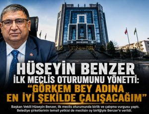Buca Belediye Meclisi’nde Başkan Vekili Hüseyin Benzer İlk Meclis Oturumunu Yönetti
