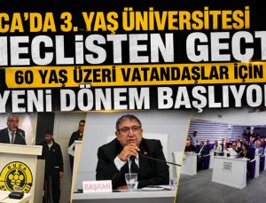 Buca ‘da 3. Yaş Üniversitesi Meclisten Geçti: 60 Yaş Üzeri Vatandaşlar İçin Yeni Dönem Başlıyor