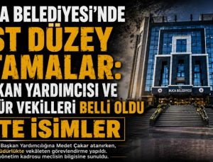 Buca Belediyesi’nde Üst Düzey Atamalar: Başkan Yardımcısı ve Müdür Vekilleri Belli Oldu İşte İsimler