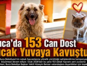 Buca ’da 153 Can Dost Sıcak Yuvaya Kavuştu