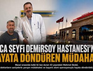 Buca Seyfi Demirsoy Hastanesi ’nde Hayata Döndüren Müdahale