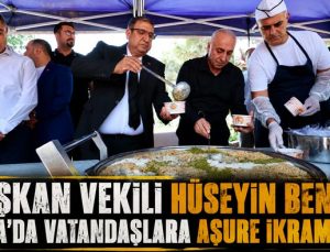 Başkan Vekili Hüseyin Benzer Buca ‘da Vatandaşlara Aşure İkram Etti