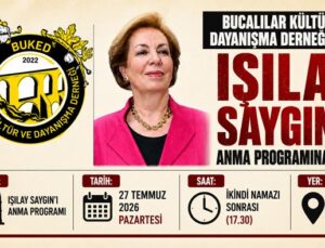 Bucalılar Kültür ve Dayanışma Derneği’nden Işılay Saygın ’ı Anma Programına Davet