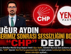 Uğur Aydın Haberimiz Sonrası Sessizliğini Bozdu: “CHP” dedi
