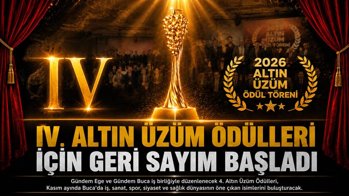 4. Altın Üzüm Ödülleri İçin Geri Sayım Başladı: 2026’nın Başarılı İsimleri Buca’da Buluşacak