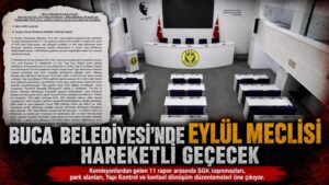Buca Belediyesi Eylül 2026 Meclisi