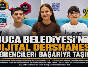 Buca Belediyesi ’nin Dijital Dershanesi Öğrencileri Başarıya Taşıdı