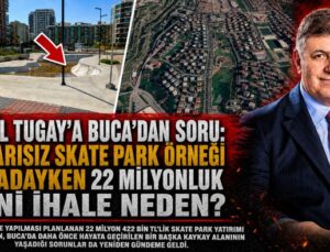 Cemil Tugay ’a Buca ’dan Soru: Başarısız Skate Park Örneği ve Öncelikler Ortadayken 22 Milyonluk Yeni İhale Neden?