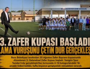 3. Zafer Kupası Başladı: Başlama Vuruşunu Çetin Dur Gerçekleştirdi