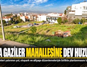 Buca Gaziler Mahallesi ne Dev Huzurevi