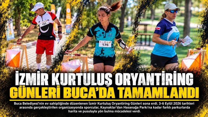 İzmir Kurtuluş Oryantiring Günleri Buca’da Tamamlandı
