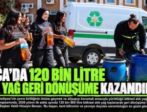 Buca ’da 120 Bin Litre Atık Yağ Geri Dönüşüme Kazandırıldı