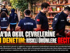 Buca ’da Okul Çevrelerine Sıkı Denetim: Riskli Ürünlere Geçit Yok