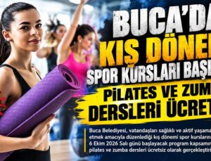 Buca ’da Kış Dönemi Spor Kursları Başlıyor: Pilates ve Zumba Dersleri Ücretsiz