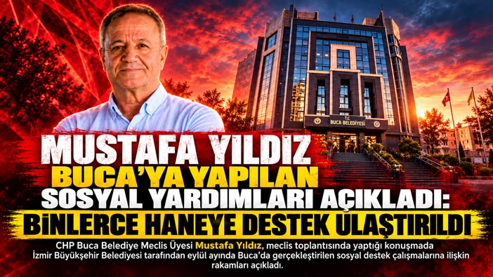 Mustafa Yıldız Buca’ya Yapılan Sosyal Yardımları Açıkladı: Binlerce Haneye Destek Ulaştırıldı