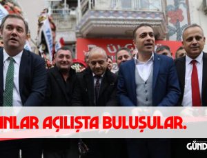 Buca’nın Başkanları Açılışta Buluştu