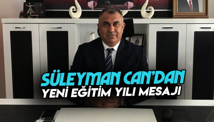 BUCA İLÇE MİLLİ EĞİTİM MÜDÜRÜ’NDEN