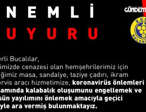 Buca Belediyesinden Önemli Uyarı