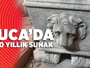 Buca’da 1500 Yıllık Sunak Ele Geçirildi