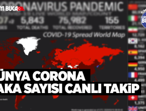 Dünya’daki Corona Vakalarını Canlı İzleyebilirsiniz