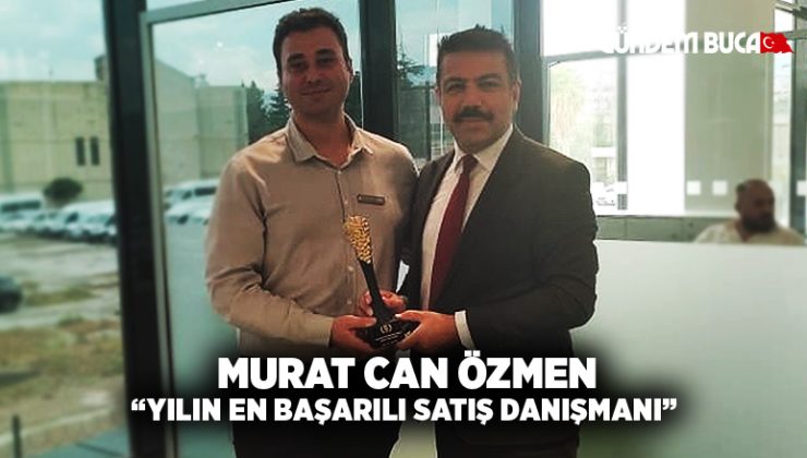 Murat Can Özmen ‘e “2023 Yılı Başarılı Satış Danışmanı” ödülü